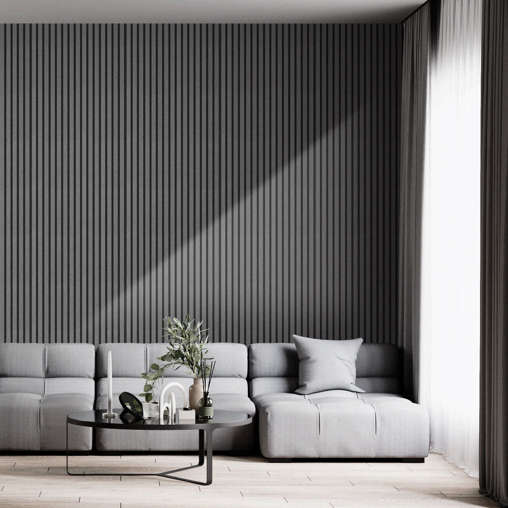 Grey Oak - Premium Acoustic Panel (240x60cm)