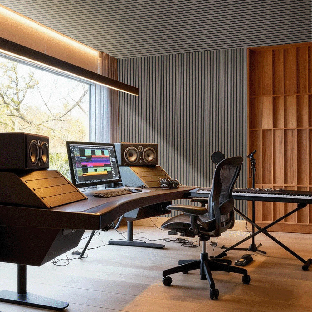 Light Oak Smoke - Premium Acoustic Panel (240x60cm)