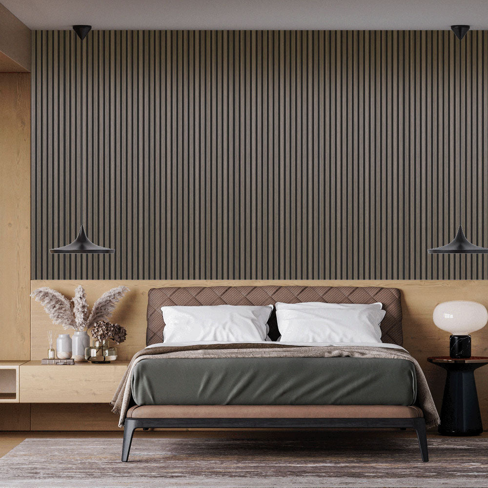 Light Oak Smoke - Premium Acoustic Panel (240x60cm)