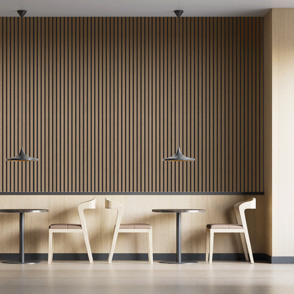 Walnut - Premium Acoustic Panel (240x60cm)